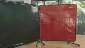 Огнезащитный виниловый сварочный экран